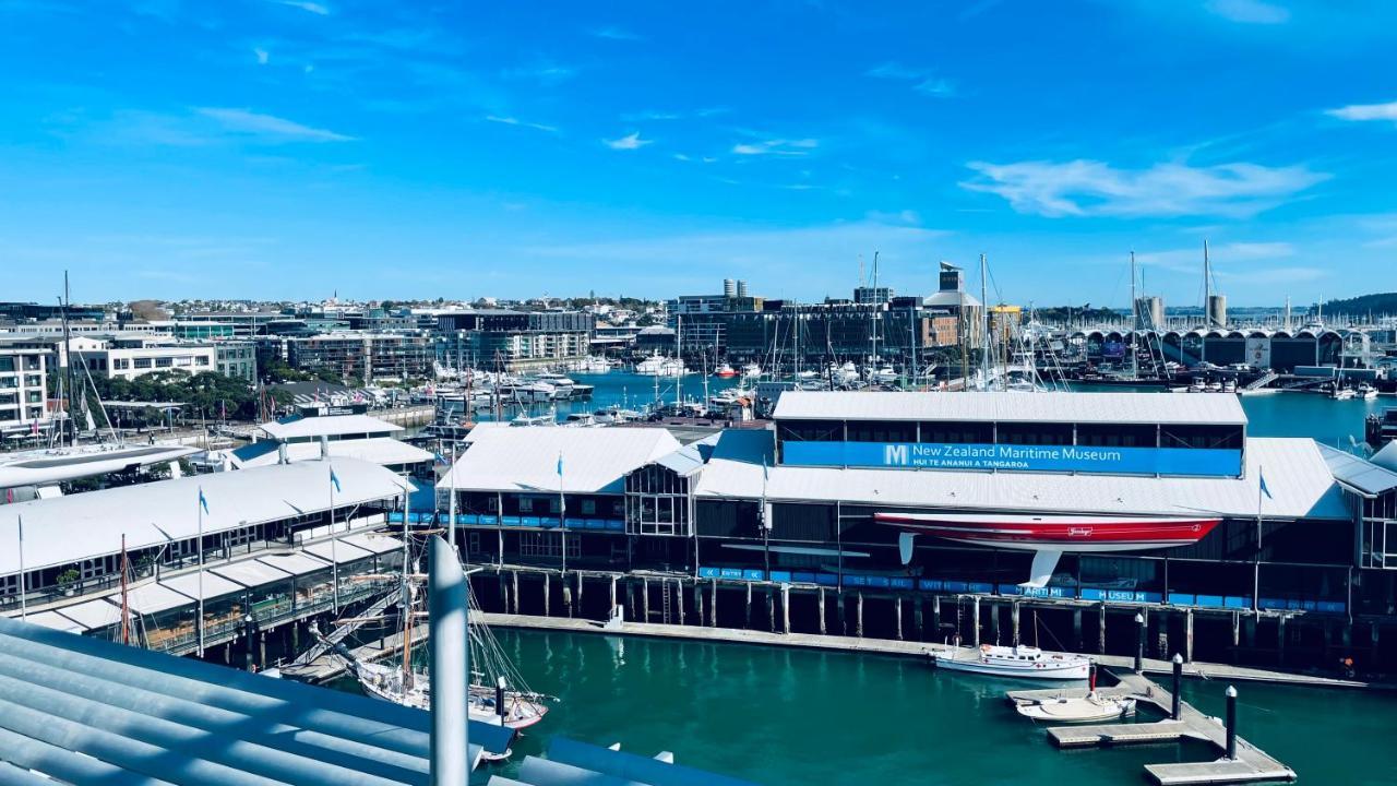 New Waterfront Penthouse On Princes Wharf With Harbor View! The Heart Of Auckland City! Free Parking! المظهر الخارجي الصورة